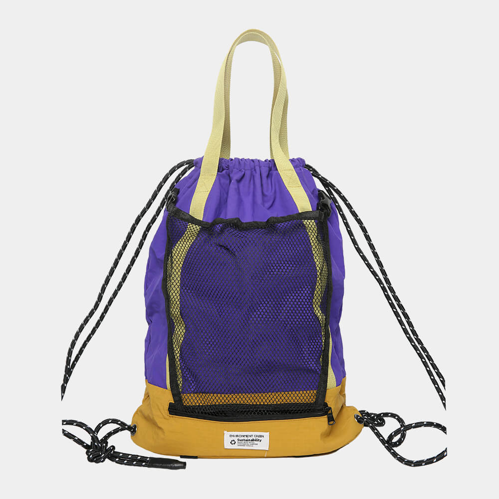 Eco-Friendly-Strawstring-Backpack-Bag-With-Detachable-Mesh-Front-Bag