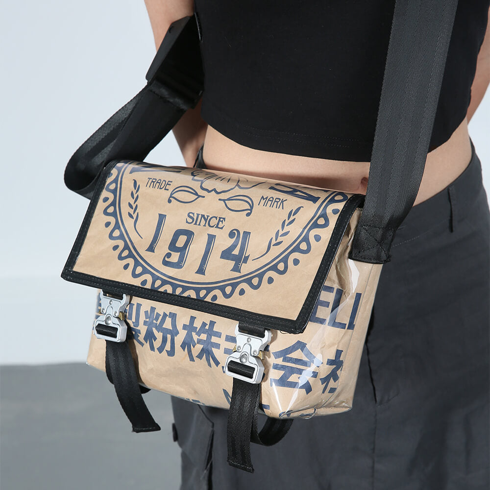 Fashion-Sustainable-Flap-Crossbody-Messenger-Bag-Made-From-Recyled-Flour-Sack