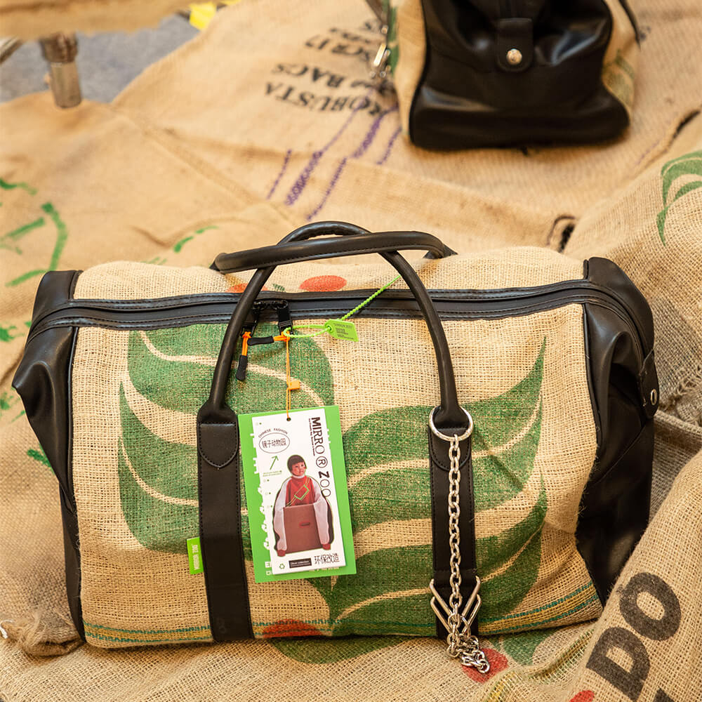 Mirror-Zoo-Sustainable-Original-Design-Duffle-Bags-Made-From-Upcycled-Burlap-Coffee-Sacks