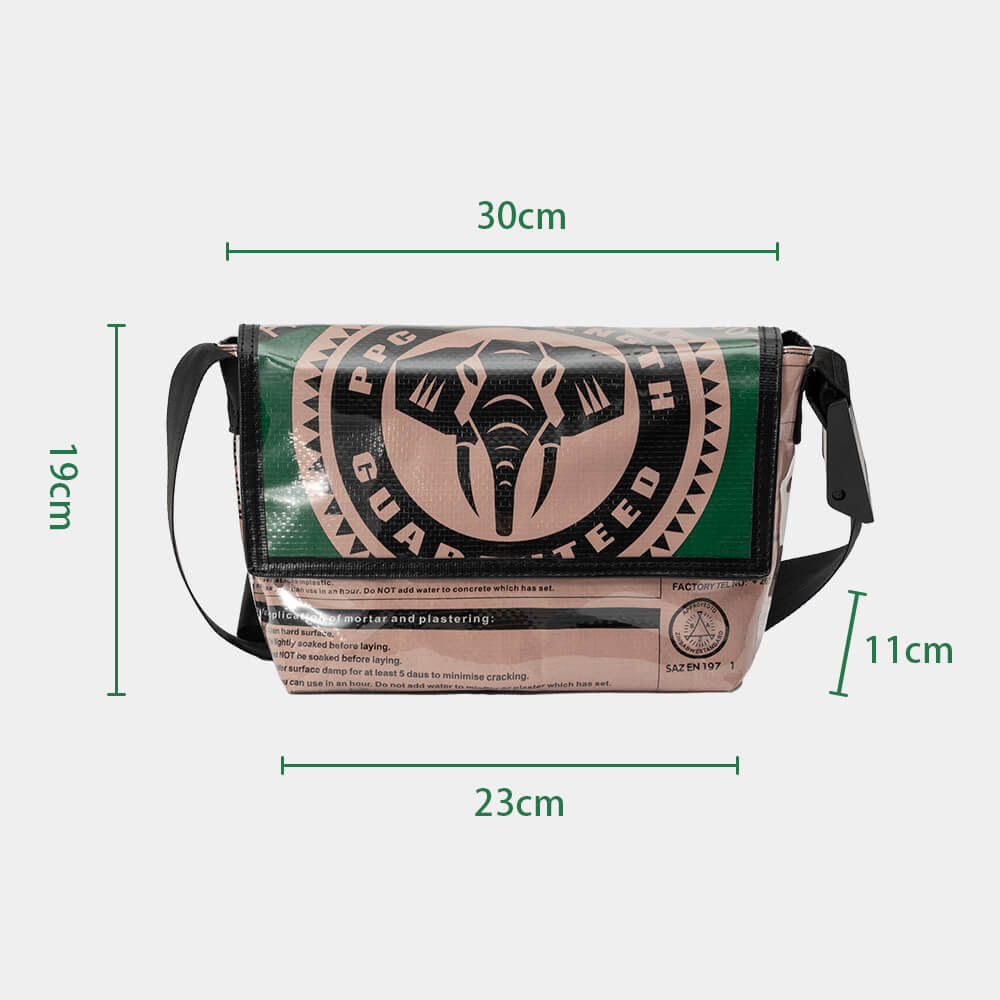 Size-Reference-Of-The-Elephant-Graphic-Woven-Bag-Upcycled-Messenger-Bag