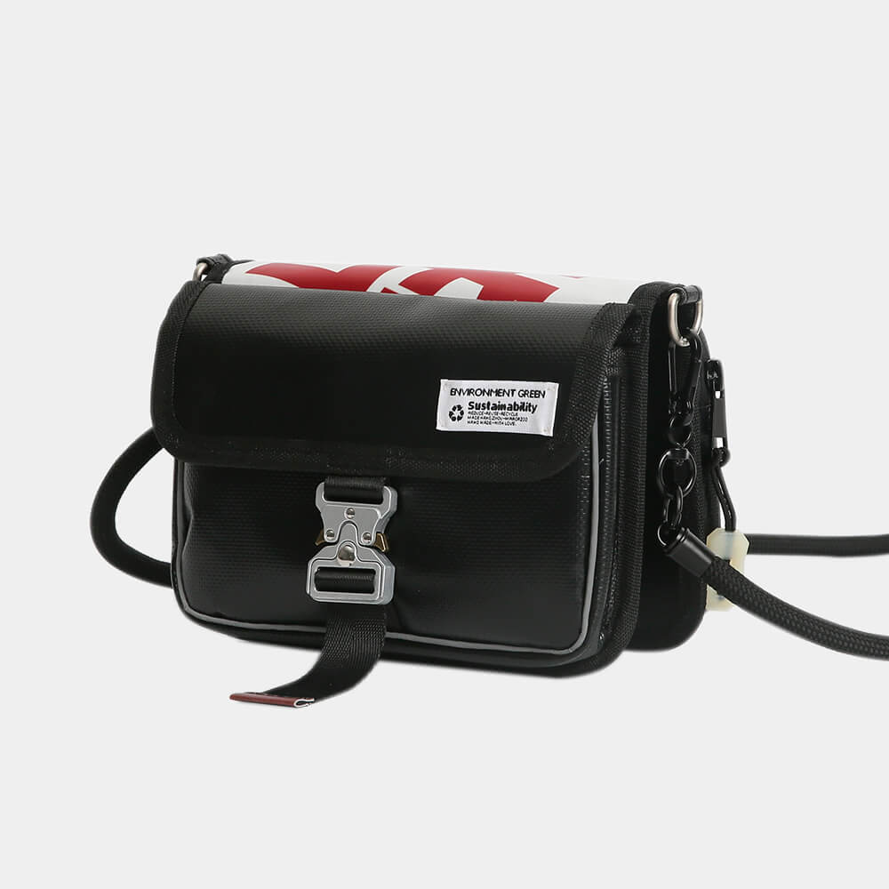 Upcycled-Billboard-Crossbody-Bike-Frame-Bag