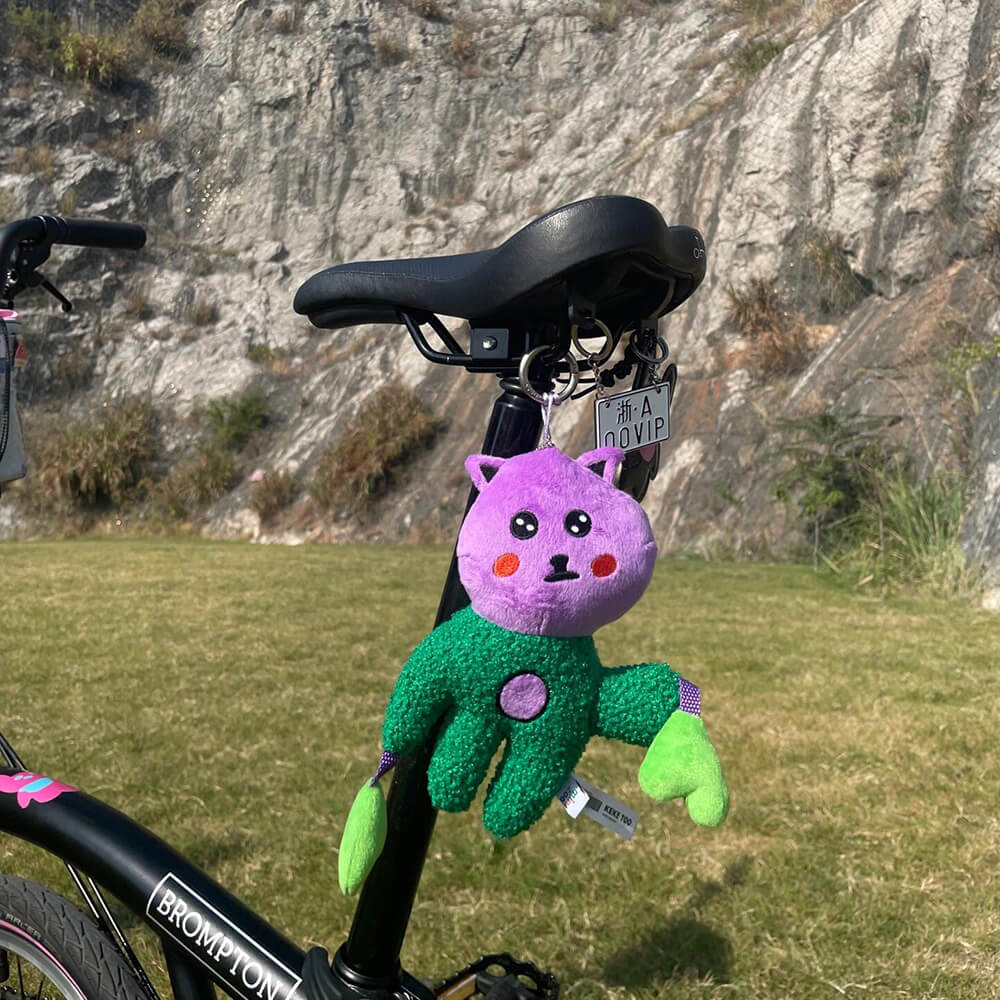 Your-Bikepacking-Company-Unique-Cat-Plushie-Charm