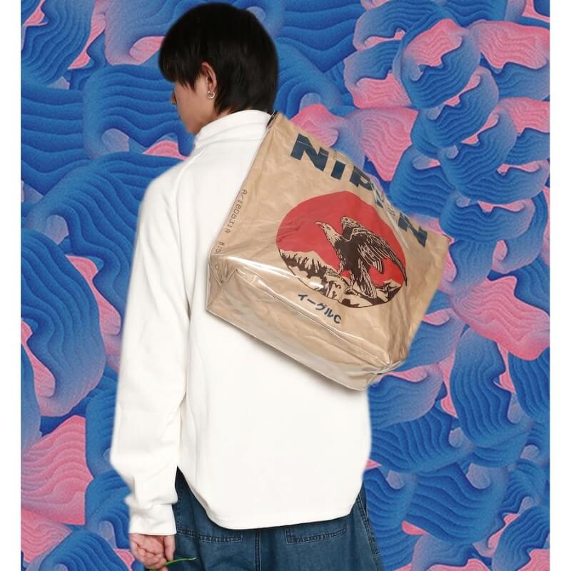 Originala Eco-Trendy Upcycle Kraft Paper Tote Bag